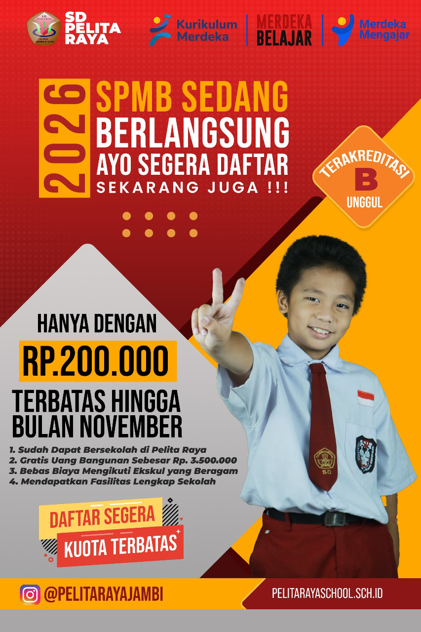 Brosur SD Pelita Raya